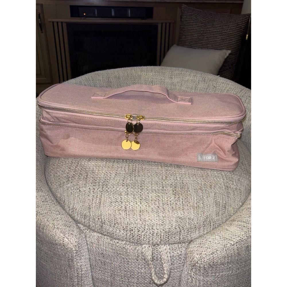 Lefor-z double-layer travel carrying case